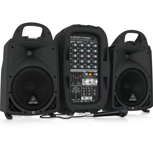 Behringer PPA500BT Портативный звукоусилительный комплект, 500 Вт